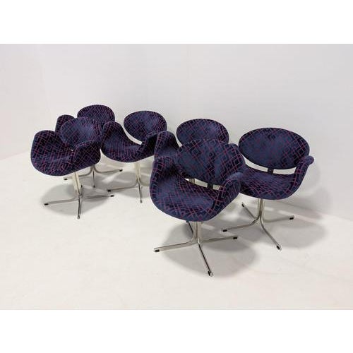 The elegant little tulip chair for artifort…. As if designer pierre paulin had premonitions of flower power! the little...