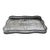 Vintage Sheffield England Rimmed Silver Plated Copper Tray For Sale