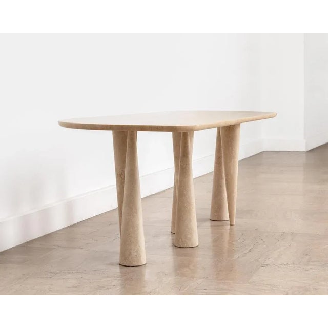 Medium Silvia Dining Table by Moure Studio For Sale - Image 9 of 12