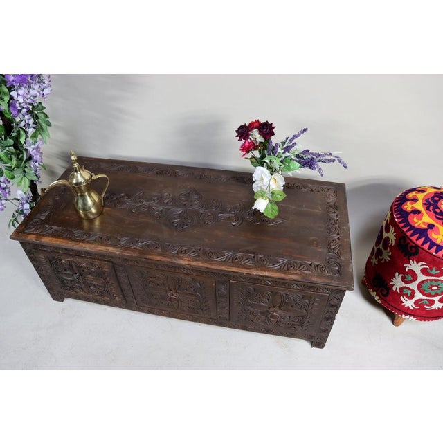 Wood Vintage Wooden Coffee Table, 1970s For Sale - Image 7 of 15