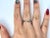 1930s Art Deco White Gold Jr Wood Ring, Size 6.75 For Sale - Image 5 of 5