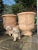 Large 20th Century Handmade Terracotta Pots, Tuscany, Set of 2 For Sale - Image 3 of 10