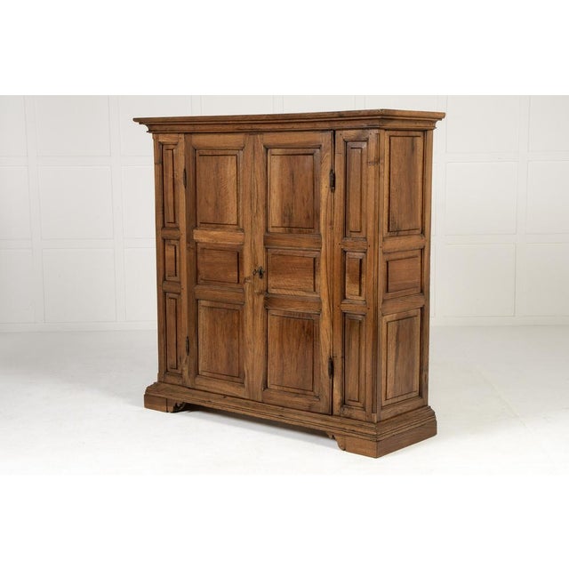 18th Century Italian Walnut Cabinet For Sale - Image 3 of 8