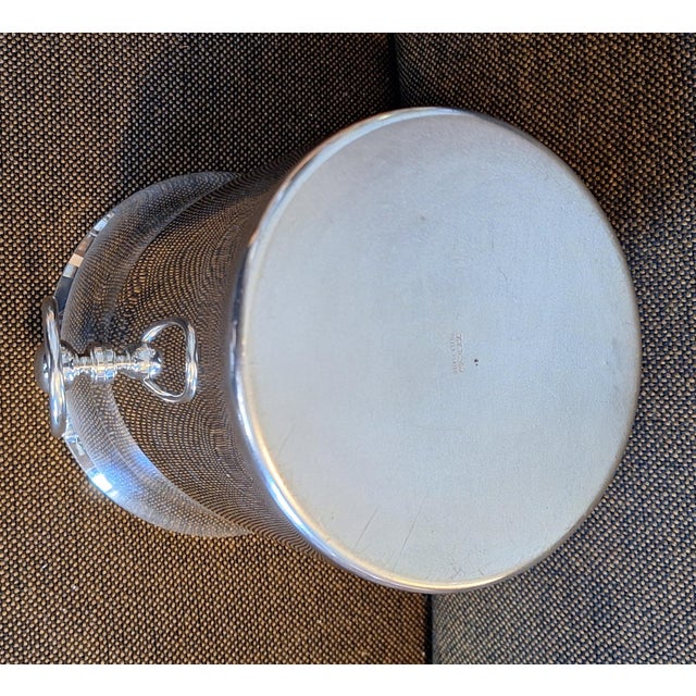 Vintage Champagne Cooler in Silver-Plated Metal by H.R.W. Fink, 1970s For Sale - Image 6 of 6