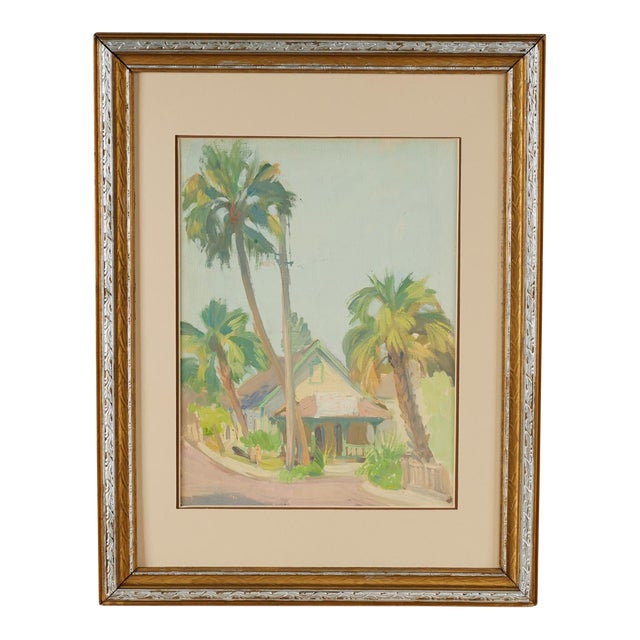 Tropical Painting of Key West For Sale