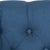 2020s Tufted Club Chair in Steel Blue & Black For Sale - Image 5 of 7