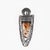 Samuel LaFountain - DinÃ©, Turtle Mountain Chippewa Tufa Cast silver moss agate pendant 2 5/8" x 1 1/8" 17.1 grams. Inside...