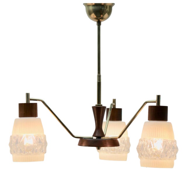 Vintage Italian Chandelier, 1960s For Sale