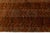 Champagne Modern Hand-Knotted Tibetan Wool & Silk Area Rug in Rust Terracotta & Espresso For Sale - Image 8 of 11