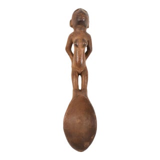 Early 20th Century Nyamwezi Mwana Hiti Spoon Tanzania For Sale