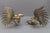 Metal Bronze Sculptures of Fighting Roosters, Japan, 1950s, Set of 2 For Sale - Image 7 of 18