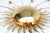Sunburst Sputnik Wall Lamp in Brass, 1950s For Sale - Image 14 of 16