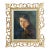 19th Century Portrait Painting of a Young Girl After Ferdinand Strauss, Giltwood Frame For Sale