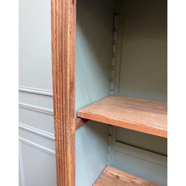 Art Deco Parisian Oak Shop Display Cabinet, 1930s For Sale - Image 16 of 18