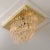 Gold Murano Glass Flush Mount by Venini for Isa For Sale - Image 8 of 14