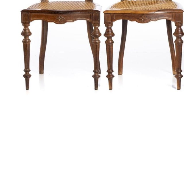 Wood Chairs, 19th Century, Set of 4 For Sale - Image 3 of 6