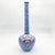 2020s Handmade Ceramic “Topuz” Vase (35cm) Round Mace Body with Long Golden Horn Neck – Unique Mixed Pattern Decor For Sale - Image 5 of 6
