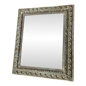 1970s Ornate Carved Vintage Mirror