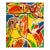 Walter Gaudnek Abstract Figures Oil on Canvas For Sale