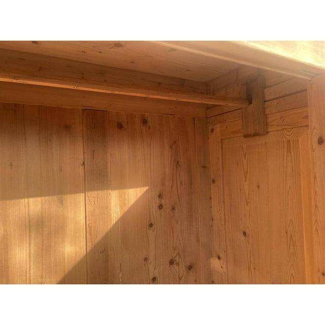 Antique Fir Wardrobe, 1890s For Sale - Image 10 of 18