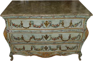 18th C. Venetian Painted Commode
