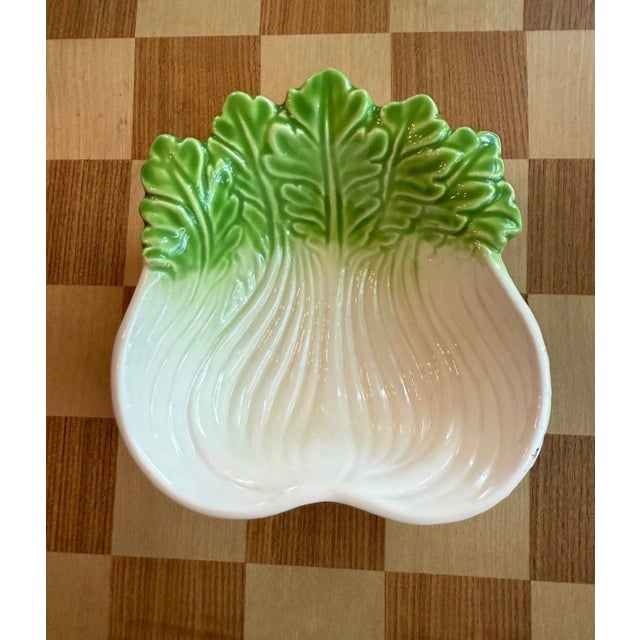 Mid-Century Modern Set of 4 Vintage Ceramic Dishes For Sale - Image 3 of 3