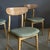 Chartreuse Dining Chairs in Wooden Frame and Fabric Seat, 1960s, Set of 4 For Sale - Image 8 of 10