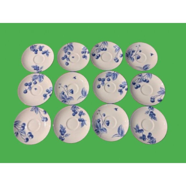 American 1990s Tiffany & Co. Nature Bone China Tea Sets Collection Made in England - 24 Pieces For Sale - Image 3 of 11