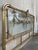 Metal 19th Century French Belle Époque Full Bronze Iron Brass and Glass Bedframe For Sale - Image 7 of 12