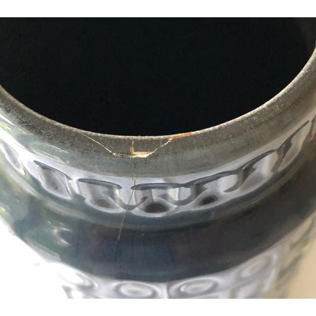 Ceramic Mid-Century West German Scheurich Keramik Glazed Vase For Sale - Image 7 of 7