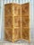 Vintage Costal Woven Rattan Folding Screen For Sale - Image 4 of 6