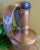 Antique Hand Hammered Copper Pitcher Floor Vase For Sale - Image 10 of 11