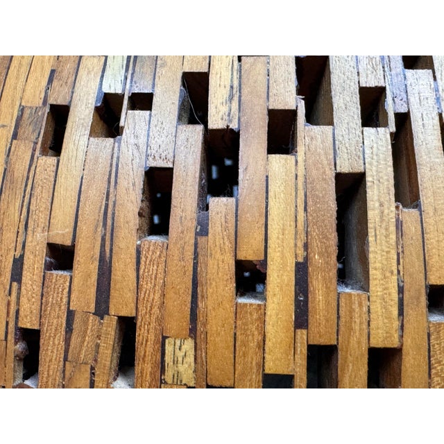 The Portland Furniture the Mushroom Teak End Table For Sale - Image 11 of 12