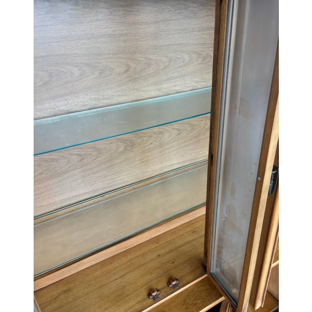 Broyhill Mid Century Broyhill Diamond Head Hutch For Sale - Image 4 of 14