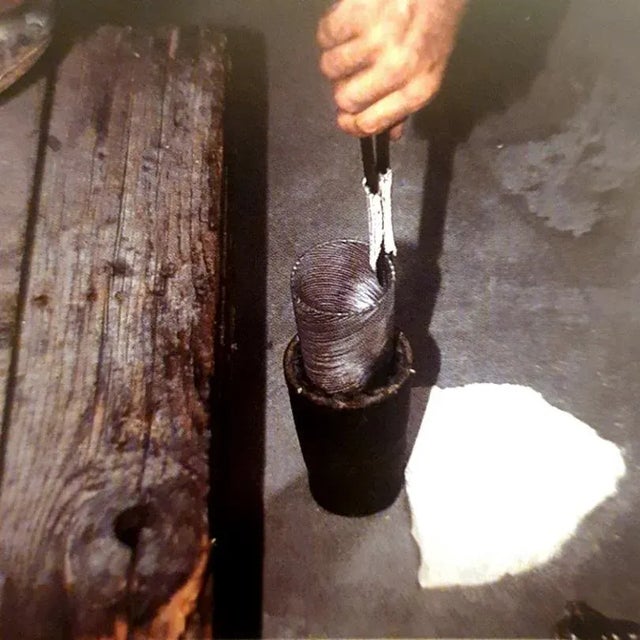 Dino Martens for Aureliano Toso 'Attributed' Lamp Murano "Reticello" Filigree For Sale - Image 9 of 13