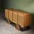 Brutalist Sideboard with Geometric Details in Oak, France, 1980s For Sale - Image 4 of 17