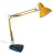 Vintage Ochre Yellow Scissor Lamp, 1960s For Sale - Image 9 of 9