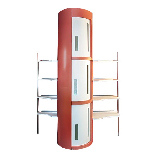 Formica Library Shelves by Luigi and Renato Manzoni, Italy, 1958 For Sale