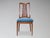 Mid-Century Modern Restored Vintage Walnut and Cane Dining Chairs Set of 6 For Sale - Image 3 of 11