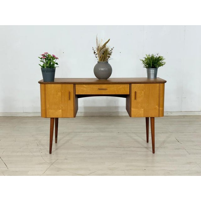 Vintage Desk in Birch, 1960s For Sale - Image 10 of 10