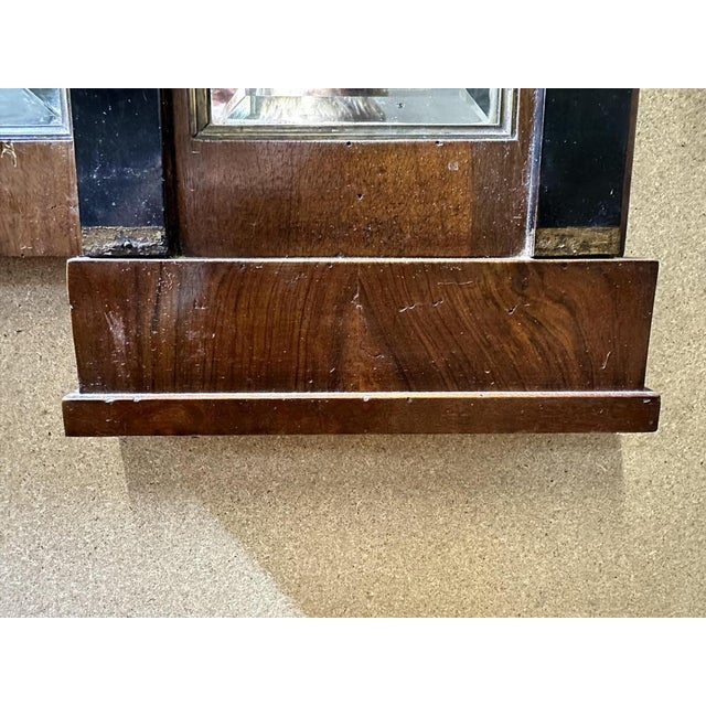 Antique Empire Style Fireplace Mirror, 1800s For Sale - Image 6 of 9