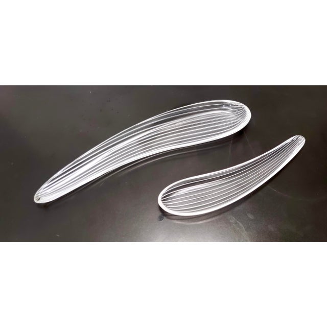 Vintage Sommerso Glass Centerpieces by Livio Seguso, 1970s, Set of 2 For Sale - Image 12 of 12