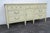 Mid 20th Century Dixie French Shabby Chic Painted Long Dresser Bathroom Vanity Tv Console 6223 For Sale - Image 17 of 18