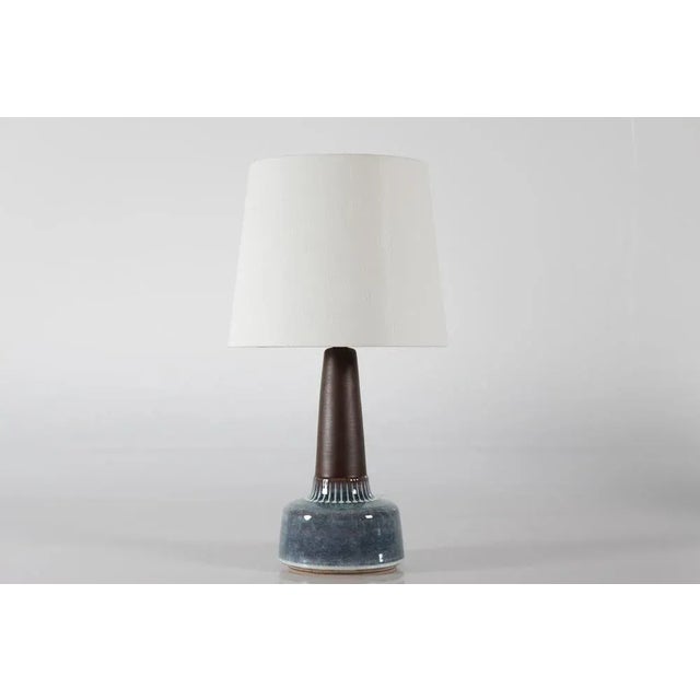 Danish Ceramic Table Lamp by Einar Johansen for Søholm, 1960s For Sale - Image 10 of 10