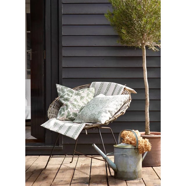 Inspired by the framing border of a Morris & Co. carpet woven at Merton Abbey in 1883 the Holland Park Stripe is the...