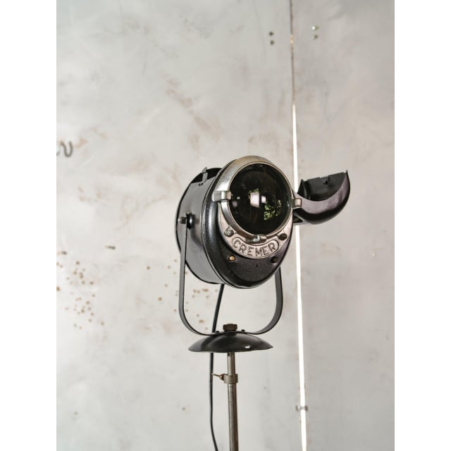 Baby Spotlight on Tripod from A.E. Cremer Paris, 1950s For Sale - Image 16 of 17