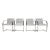 Mies Van Der Rohe for Knoll Brno Chairs in Velvet For Sale