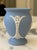Ceramic Vintage English Wedgwood Blue Jasperware Neoclassical Vase For Sale - Image 7 of 17