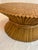 Organic Modern McGuire Bamboo & Rattan Round Coffee Table, Sculptural Bamboo For Sale - Image 9 of 10