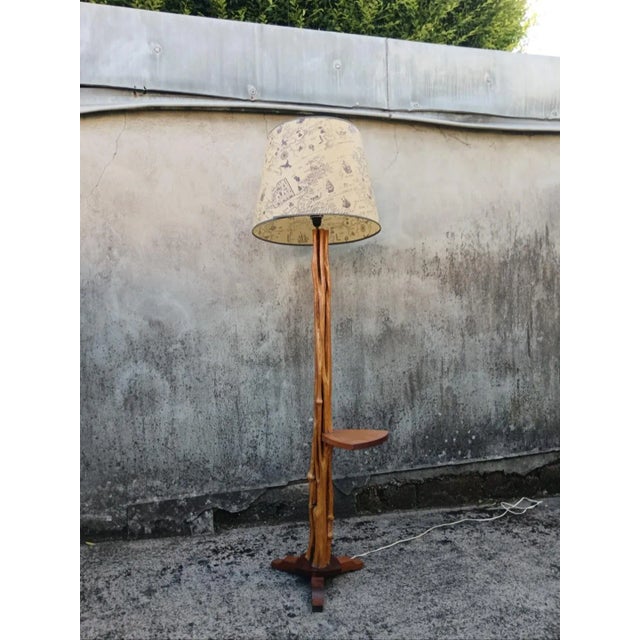 Vintage French Brutalist Floor Lamp, 1970s For Sale - Image 10 of 13